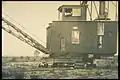 Link-Belt steam shovel crane circa 1890