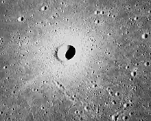 The lunar crater Linné