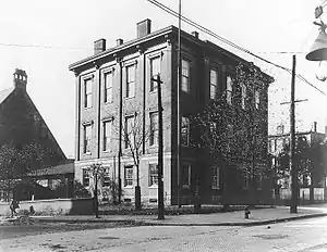Image 6The Linsly Institute building in Wheeling, West Virginia, which served as the state's first capitol building from statehood in 1863 until March 28, 1870, when the capitol was transferred to Charleston, West Virginia (from History of West Virginia)