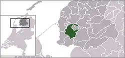 Location of Wymbritseradeel