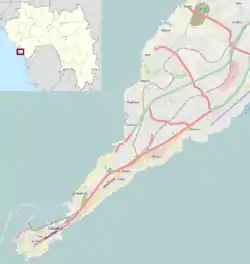 Conakry is located in Conakry