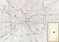 Lockerbie Square Historic District is located in Indianapolis