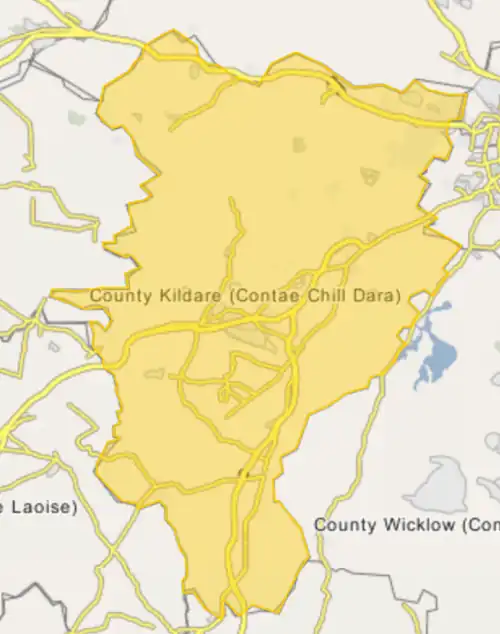 The K Club is located in County Kildare