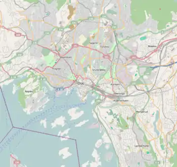 Frogner Church is located in Oslo