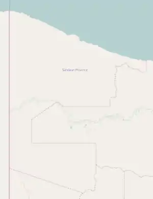 Krisa is located in Sandaun Province