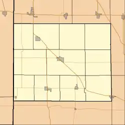 Fowler, Indiana is located in Benton County, Indiana