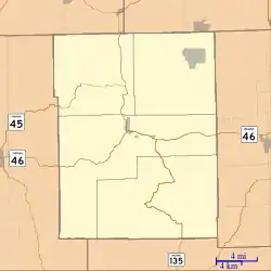 Needmore is located in Brown County, Indiana