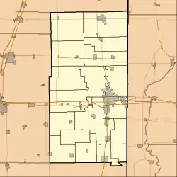 Georgetown, Illinois is located in Vermilion County, Illinois