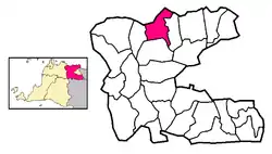 Mauk within the Banten district.