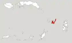 Location within Maluku