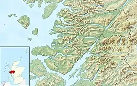 Eilean Chathastail is located in Lochaber
