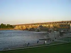 St. Andrews Lock and Dam (north side)