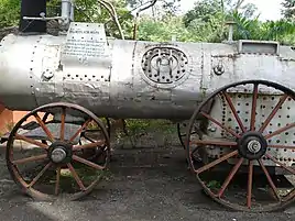 Locomotive boiler at waghai garden