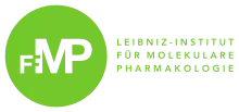 Logo of Leibniz-FMP prior to 2017, showing that the acronym FMP was still used despite the official name not starting with an "F".