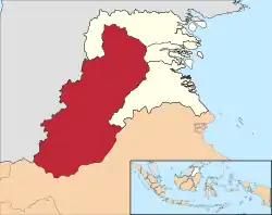 Location of Malinau Regency in North Kalimantan