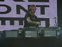 Duke Dumont performing in 2014