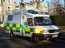 Convoy V8 ambulance