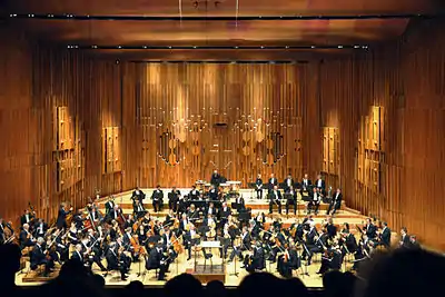 The Barbican Hall of the Barbican Centre