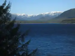 Looking up the Tsimpsean Peninsula from across Morse Basin