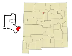 Location of White Rock, New Mexico