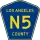 County Road N5 marker