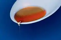 This honey-spoon was at the Bonn University in 1994 the first technical product to demonstrate the self cleaning effect of superhydrophobic surfaces after the discovery of the Lotus-Effect in 1977