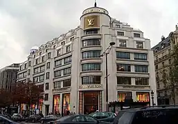 Louis Vuitton store on Champs-Elysées