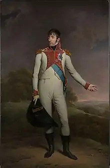 Louis Bonaparte (1778–1846), the younger brother of Napoleon Bonaparte, the King of Holland, and father of Napoleon III