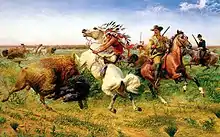 The Great Royal Buffalo Hunt, 1895