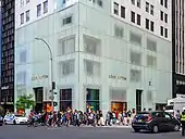 Louis Vuitton store on Manhattan's Fifth Avenue