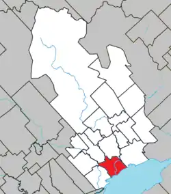 Location within Maskinongé RCM.