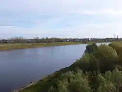 The Lovat River and the Parfino Plywood Factory
