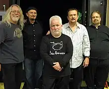Chuck Girard (second from right) with Love Song in 2010