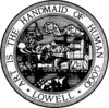 Official seal of Lowell, Massachusetts
