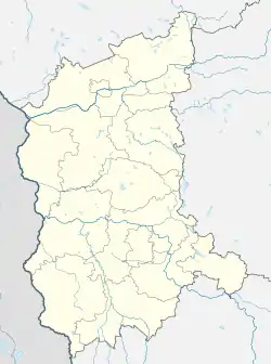 Lusatia is located in Lubusz Voivodeship
