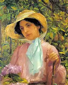 Portrait of Georgina de Albuquerque by Lucílio de Albuquerque, 1907