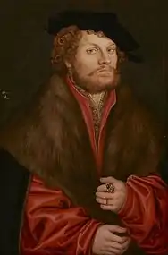 Lucas Cranach the Elder, Portrait of Moritz Buchner, 1518