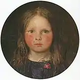 Brown's first surviving daughter Lucy in 1849