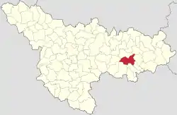 Location in Timiș County