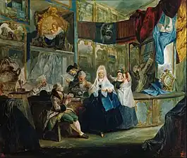 The Shop of anticuarian Geniani (1772)Museo Lázaro Galdiano