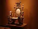 The Royal throne of King John VI of Portugal.