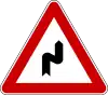 Double curve, first at right