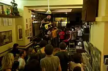 Performing in Locarno, Switzerland 2010