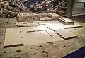 Model of the archaeological site of Chavín de Huántar.