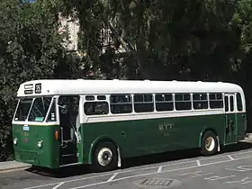 MTT livery on a preserved AEC Regal VI