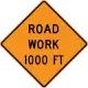 Road work ahead