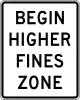 Begin higher/double fines