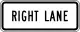 Right lane