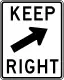 Keep right