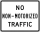 No nonmotorized traffic